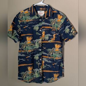 Urban Pipeline DINOSAURS ALL OVER PRINT SHIRT SZ Men's Medium So Soft